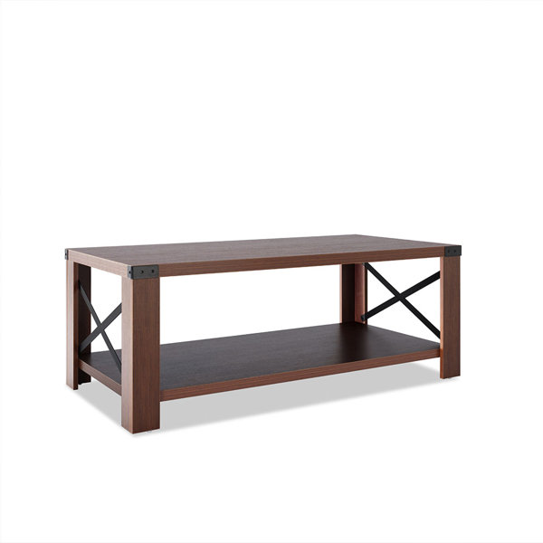 Gracie Oaks Table basse à 4 pieds avec rangement Wayfair Canada